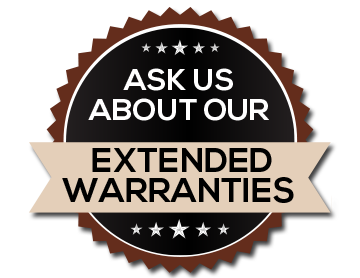 Ask us about our Extended Warranties